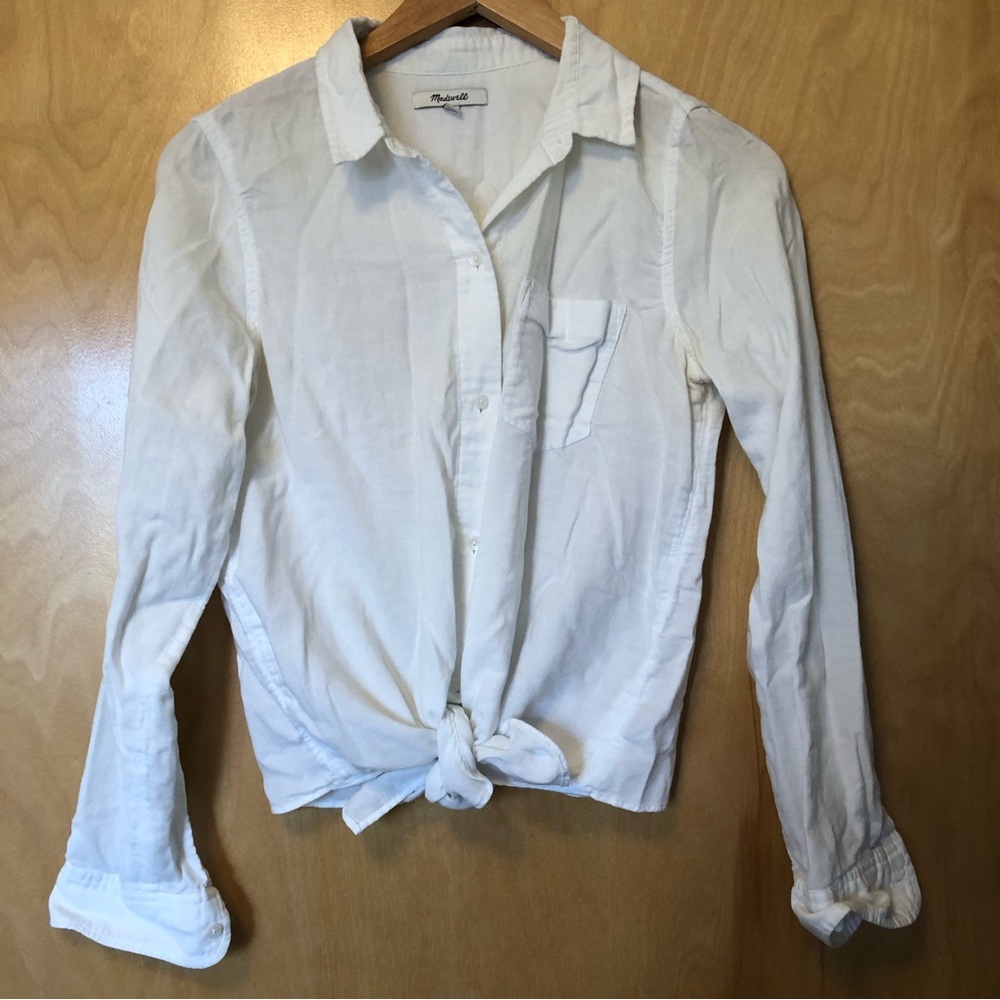 MADEWELL tied oxford